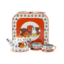 Nijntje Tinnen Theeservies in Koffer