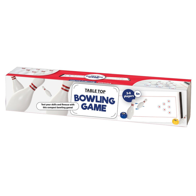 Tafel-Bowling met 6 Kegels en 2 Bowlingstenen