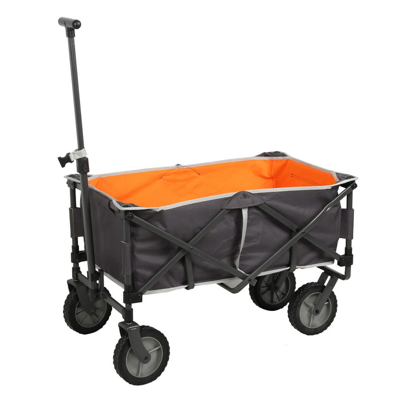 Outdoor Bolderwagen Grijs/Oranje