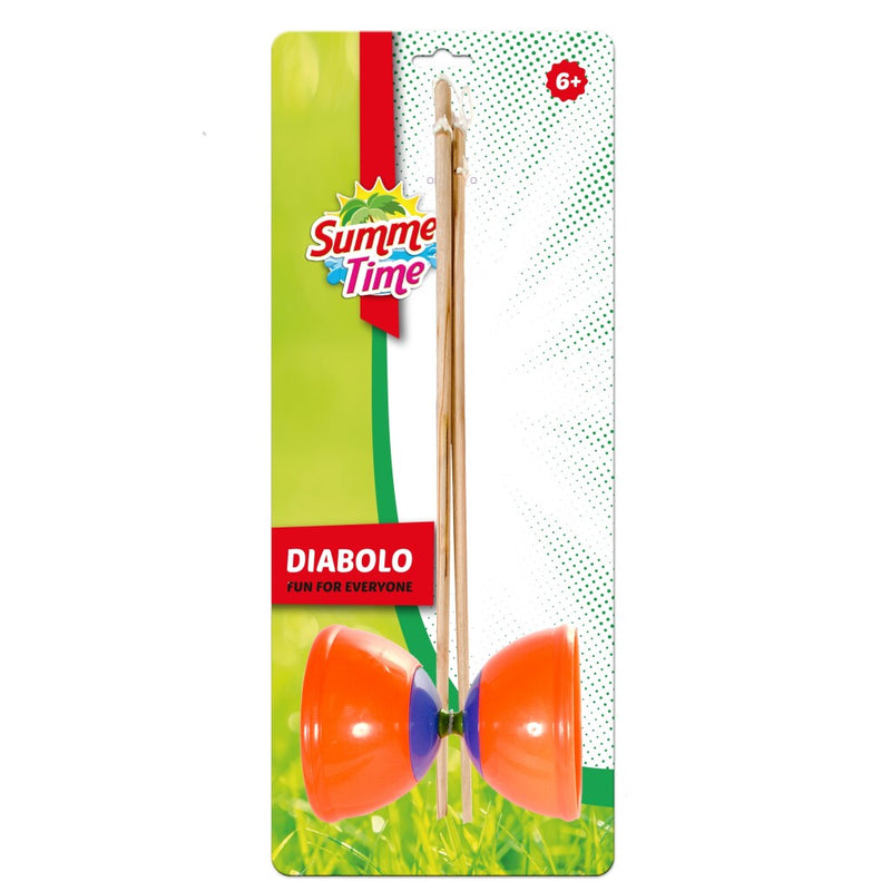 Summertime Diabolo Oranje/Blauw