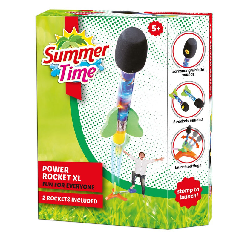 Summertime Power Rocket XL met 2 Raketten + Geluid