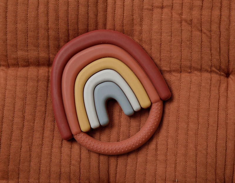 Little Dutch Siliconen Regenboog Bijtring