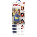 Poppenkast met 4 Poppen 68x36x140 cm