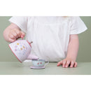 Little Dutch Tinnen Theeservies Flowers