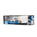 City 112 Politieauto + Paardentrailer 1:43 + Licht/Geluid