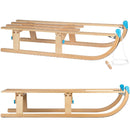 SportX Houten Opvouwbare Slee 110 cm + Trekkoord