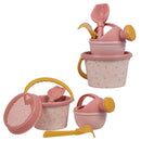 Little Dutch Strandset Flowers and Butterflies 5-delig Roze/Okergeel
