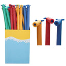 Comfy Noodle Pony Whistle 6.7x145 cm + Geluid Verschillende Kleuren Per Stuk