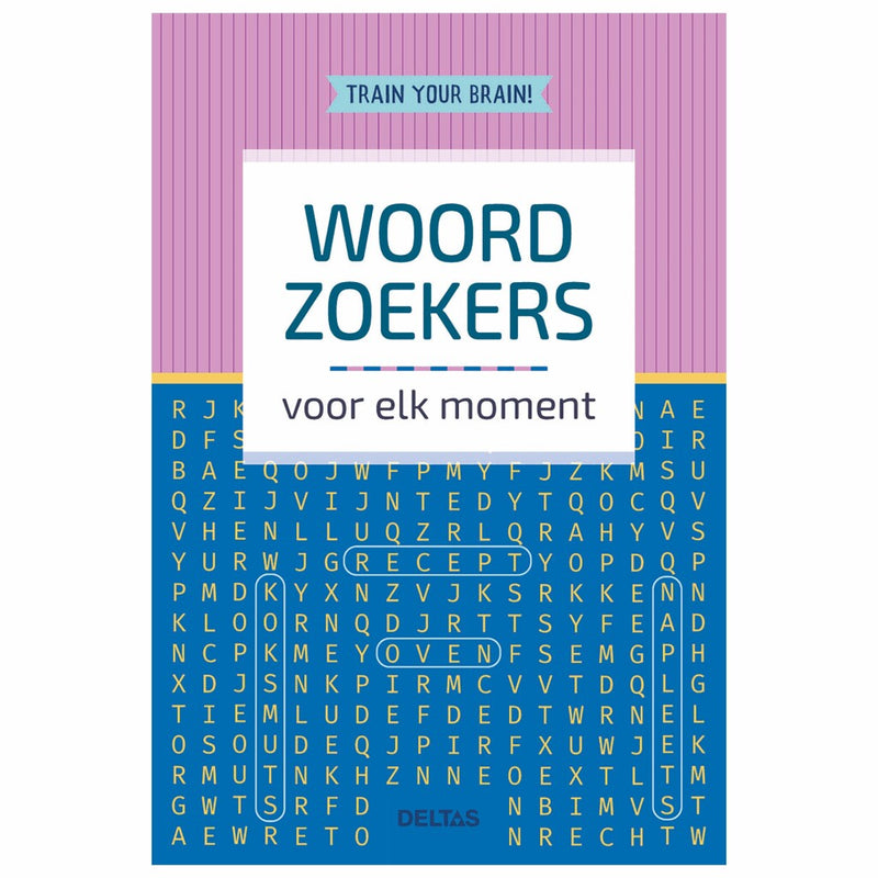 Deltas Train Your Brain Puzzelboeken Display 32 Stuks