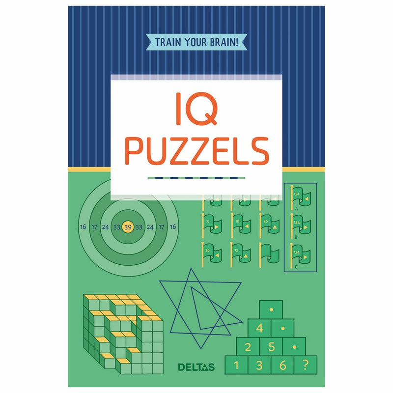 Deltas Train Your Brain Puzzelboeken Display 32 Stuks