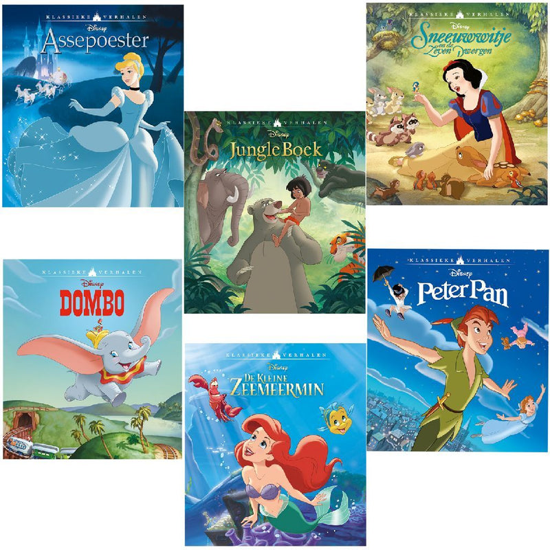 Boek Disney Klassieke Verhalen Display 12 Stuks