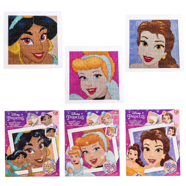 Disney Princess Mosaic Art Strass Stones Assorti
