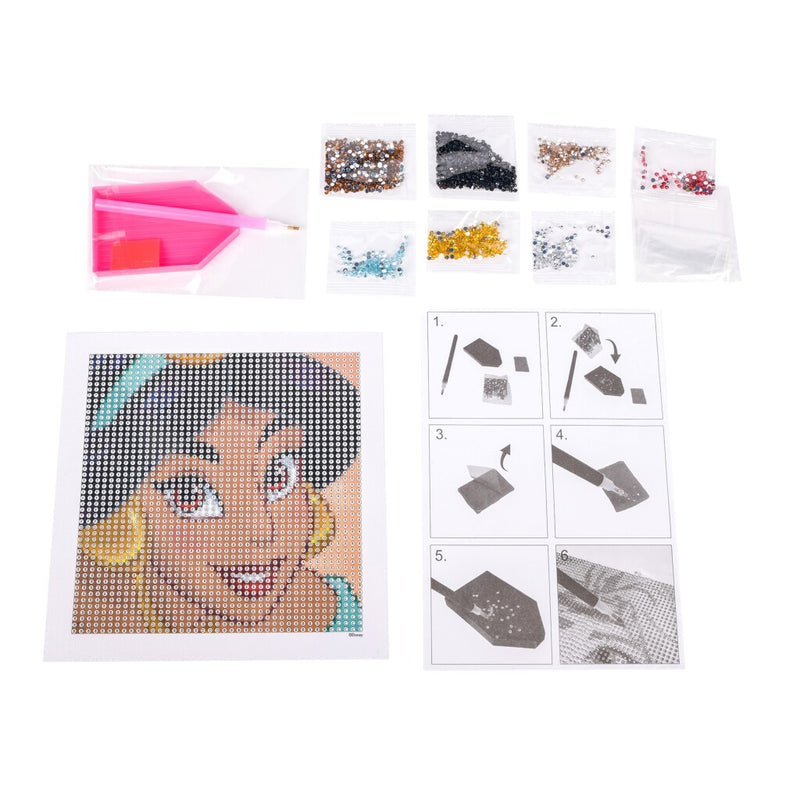 Disney Princess Mosaic Art Strass Stones Assorti