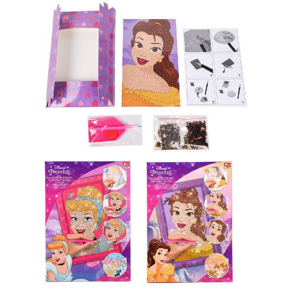 Disney Princess Big Glitter Art Frame Assorti