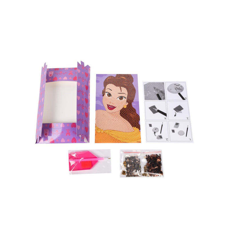 Disney Princess Big Glitter Art Frame Assorti