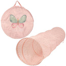 Little Dutch Kruiptunnel Flowers and Butterflies 180x46 cm Roze