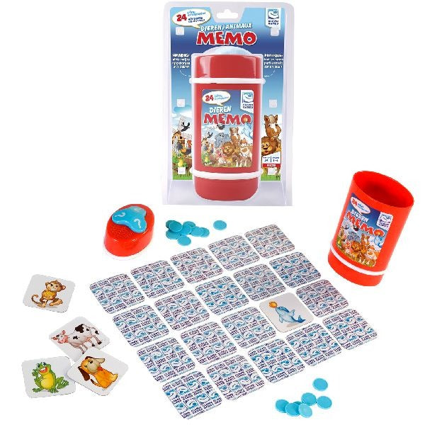 Clown Games Dieren Memo