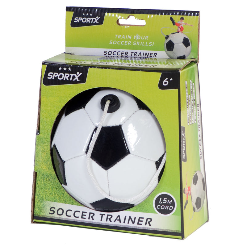 SportX Voetbaltrainer 140 gr + Koord 150 cm