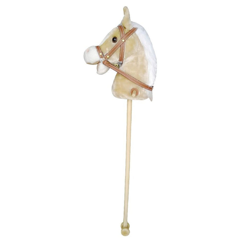 Pluchen Stokpaard met Geluid 97 cm Assorti