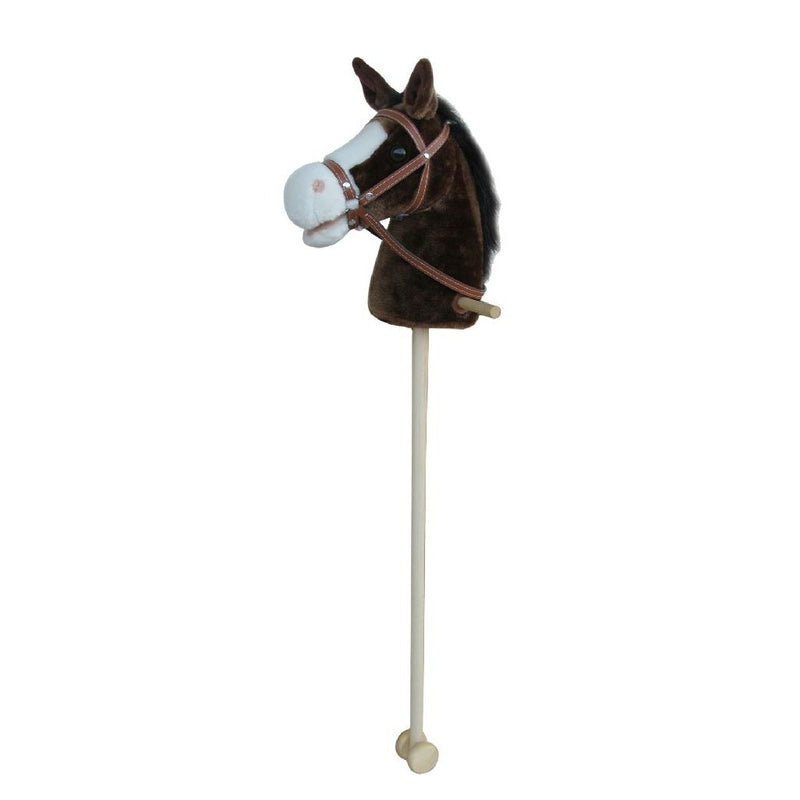 Pluchen Stokpaard met Geluid 97 cm Assorti