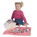 Rubo Toys Woezel en Pip Tinnen Picknickset 14-delig