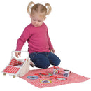 Rubo Toys Woezel en Pip Tinnen Picknickset 14-delig