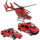 112 Brandweer Speelset 3-delig