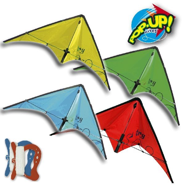 Rhombus Pop-Up Stuntvlieger Try Asorti