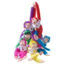 Rainbow Monkey Kuffels  assorti