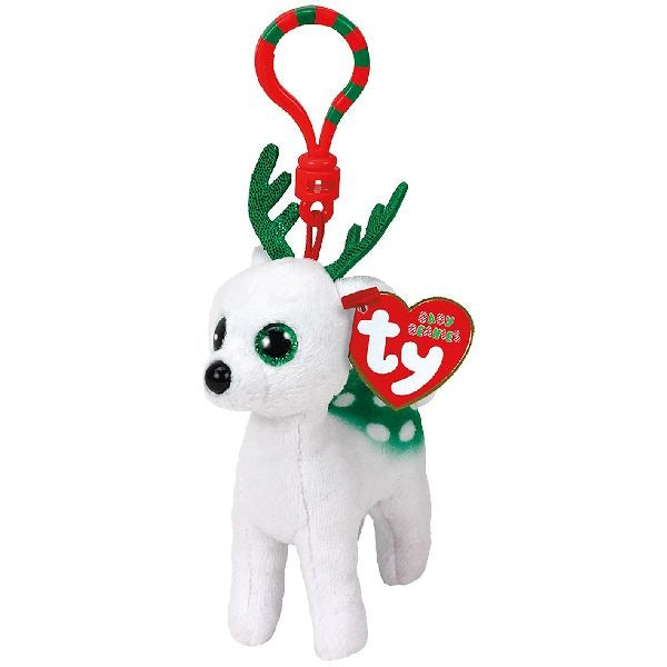 TY Boo&#039;s Clip Kerst Knuffel Peppermint