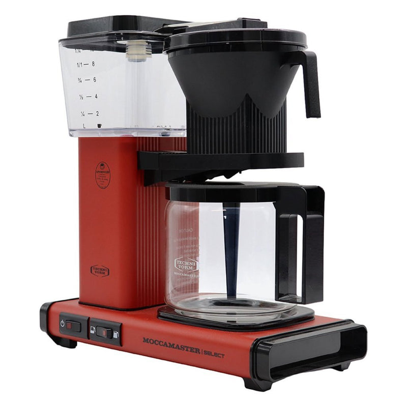 Moccamaster KBG Select Koffiezetapparaat Bruinrood