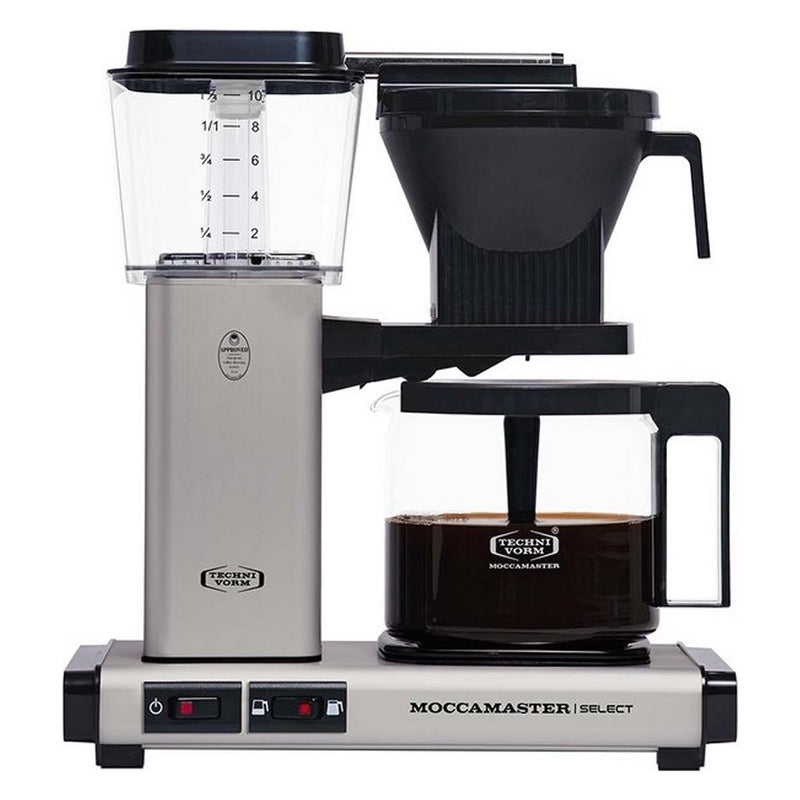 Moccamaster KBG Select Koffiezetapparaat Mat Zilver