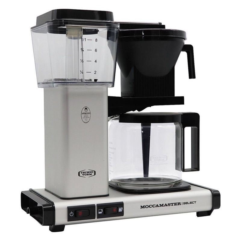 Moccamaster KBG Select Koffiezetapparaat Mat Zilver