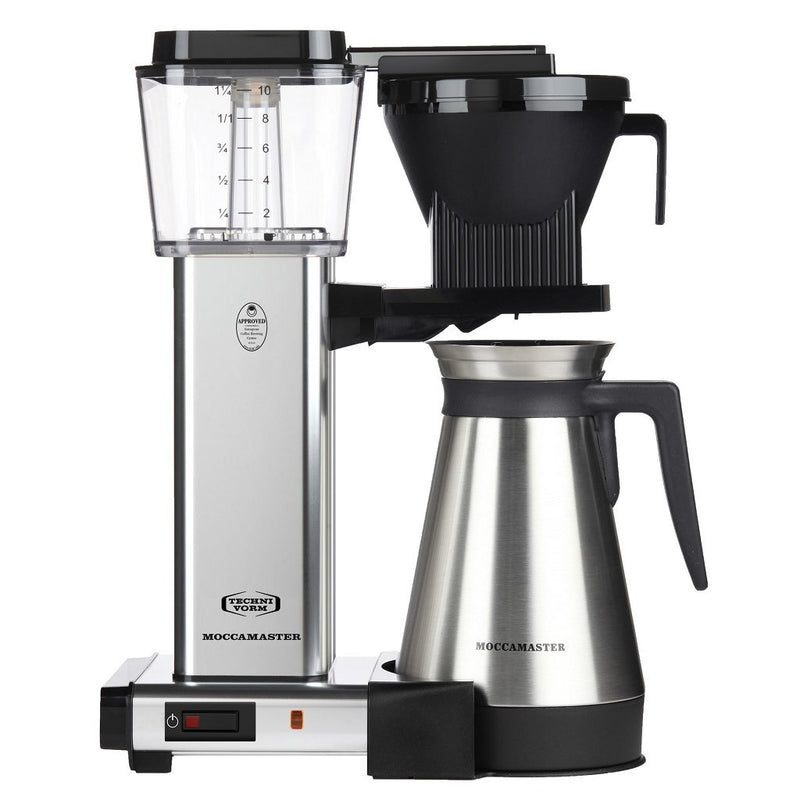 Moccamaster KBGT 741 Koffiezetapparaat RVS/Zwart