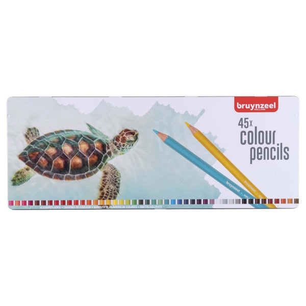 Bruynzeel Schildpad Blik 45 Kleurpotloden