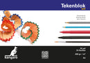 Kangaro K-5591 Tekenblok A4 200 Gram 24 Vel Wit