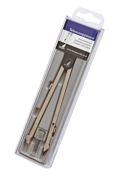 Cesieco K-8615 Passer Metaal Telescoop Insteek 3,5mm