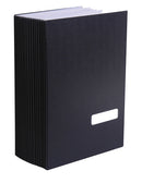 Kangaro K-55674 Vloeiboek Zwart A4 20-vaks