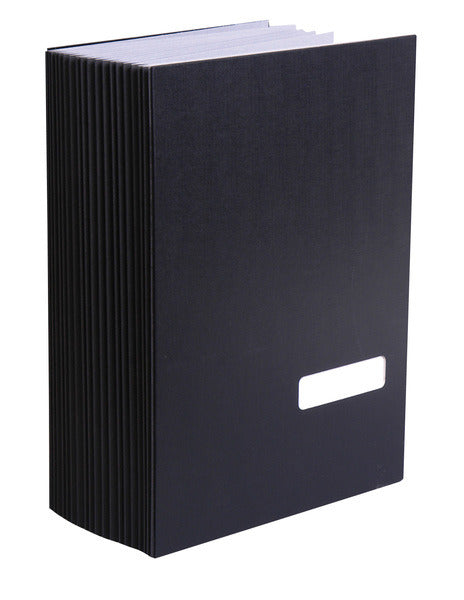 Kangaro K-55674 Vloeiboek Zwart A4 20-vaks