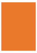 Kangaro K-0043F055 Papier A4 120gr Pak A 100 Vel Oranje