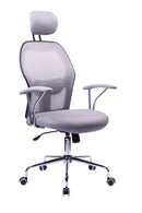 Kangaro K-850051 Moderne Bureaustoel in Hoogte Verstelbaar Creme