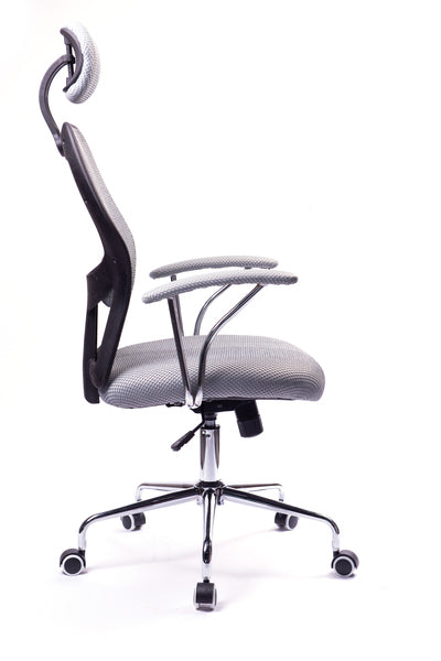 Kangaro K-850051 Moderne Bureaustoel in Hoogte Verstelbaar Creme