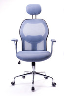 Kangaro K-850052 Moderne Bureaustoel in Hoogte Verstelbaar Grijs