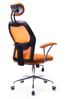Kangaro K-850053 Moderne Bureaustoel in Hoogte Verstelbaar Oranje