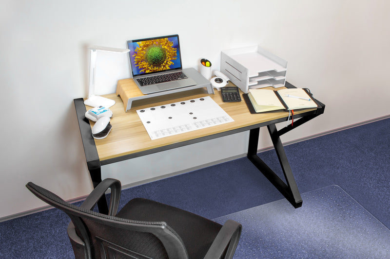 Kangaro K-43-1500 Vloermat Voor Tapijt 150 X 120 Cm Transparant PC (polycarbonaat) Nop 4.5 Mm