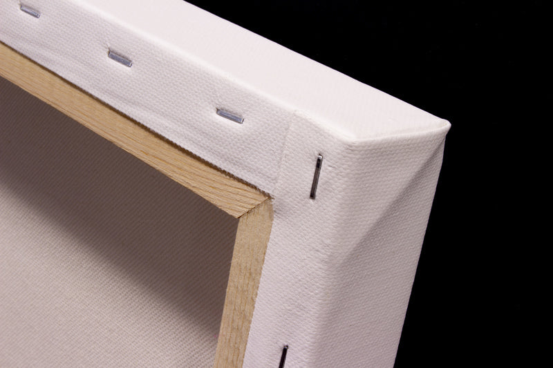 Kangaro K-820011 Schildersdoek 3D 40x50cm 380grams 100% Katoen. 3 X Lagen Gesso Primer, Met 8 Houte