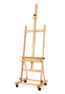 Kangaro K-830001 Schildersezel Profi Studio Type Ezel Profi Studio Type H Tot 120cm Doek Met Wieltj