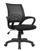 Kangaro Managers Bureaustoel In Hoogte Verstelbaar Zwart