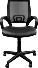 Kangaro Managers Bureaustoel In Hoogte Verstelbaar Zwart