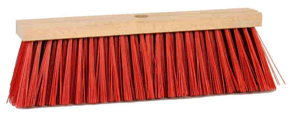 Reinigingsbezem / gemeentebezem kunstvezel 40 cm